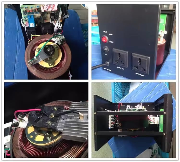 自动电子万能插座 AVR 电压调节器 - 家用稳压器 1KVA 1.5KVA 2KVA 3KVA 5KVA 7.5KVA 10KVA 5