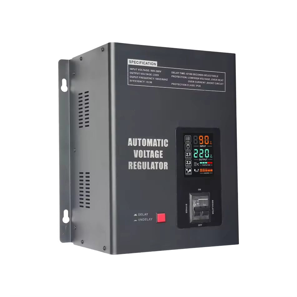 SVC-W 自动电子 AVR 稳压器 - 家用稳压器 1KVA 1.5KVA 2KVA 3KVA 5KVA 7.5KVA 10KVA 15KVA 3