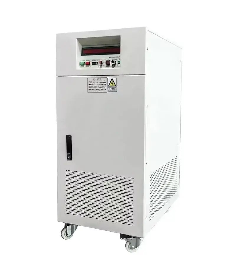 变频器 电压 电源 输出电压 0V-520V 可调（0V-1000V 可定制） 输出频率 40Hz-499.9Hz （20Hz-1000Hz 可定制） 6KVA-500KVA 1